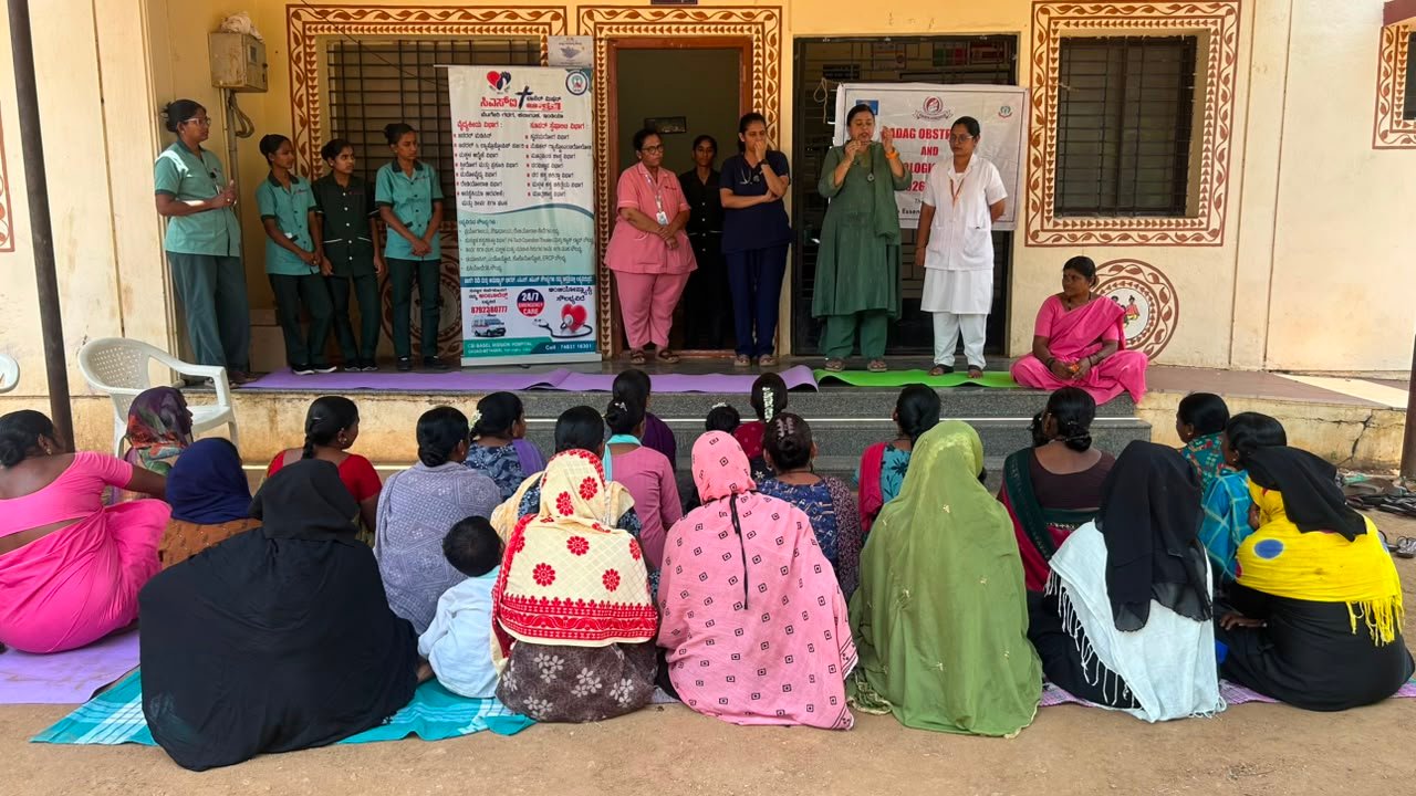 Community health awareness talk by Dr. Shilpa Dhaduti